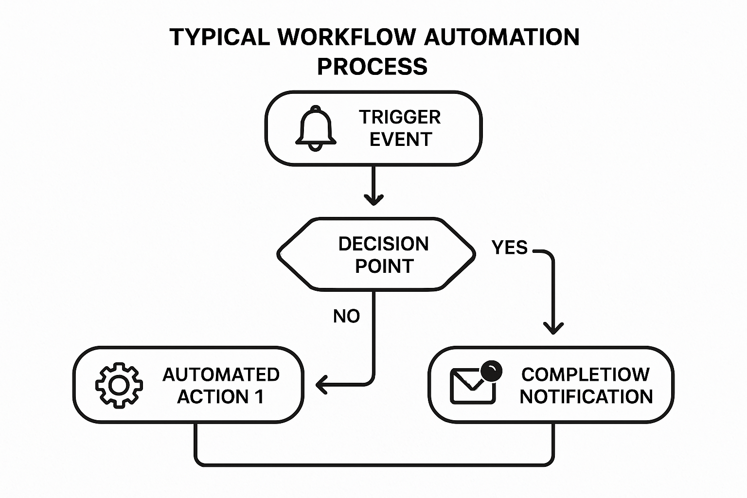 Typical Workflow Automation Process
